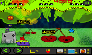 The GreenMist game screen